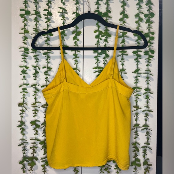Garage Women’s Yellow Tank Top with Adjustable Straps - S/P - Picture 2 of 8